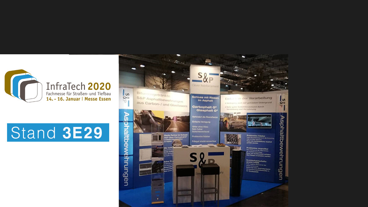 S&P auf der Fachmesse InfraTech in Essen 2020