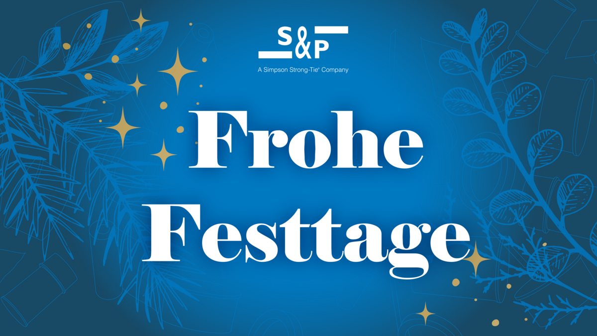 S&P wünscht frohe Festtage