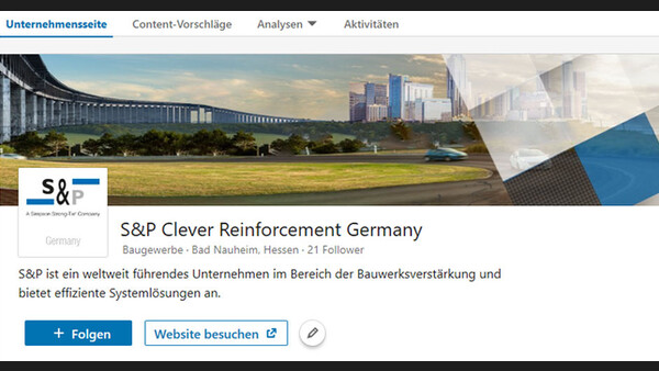 S&P Clever Reinforcement auf LinkedIn