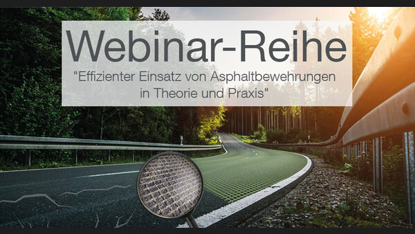 Webinar Reihe für den Sommer 2020 Asphalt