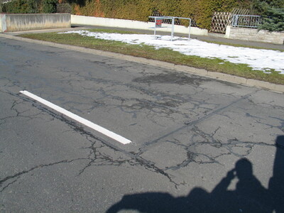 Schadensbild Straße 