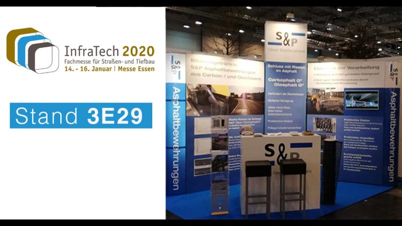 S&P auf der Fachmesse InfraTech in Essen 2020